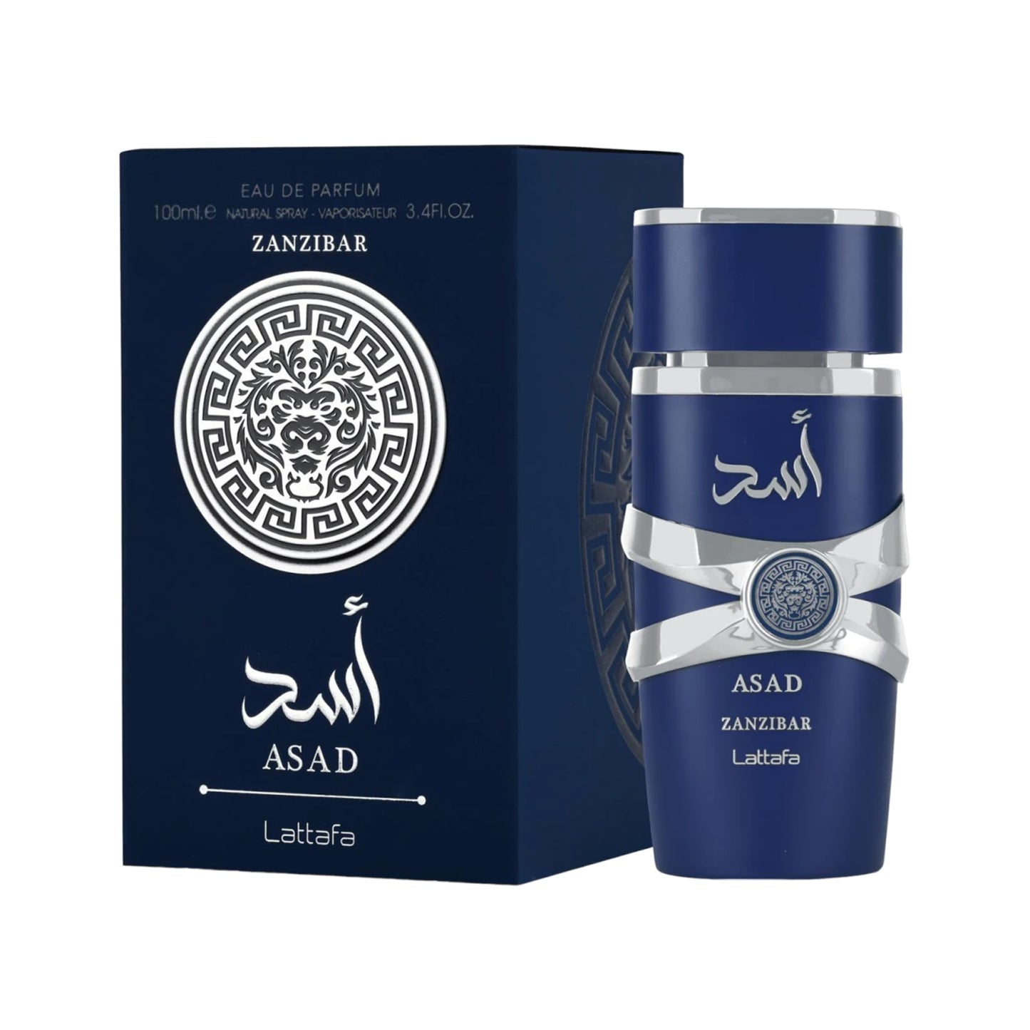 Asad Zanzibar by Lattafa – Fresh & Spicy Vanilla Coconut Perfume 100ml