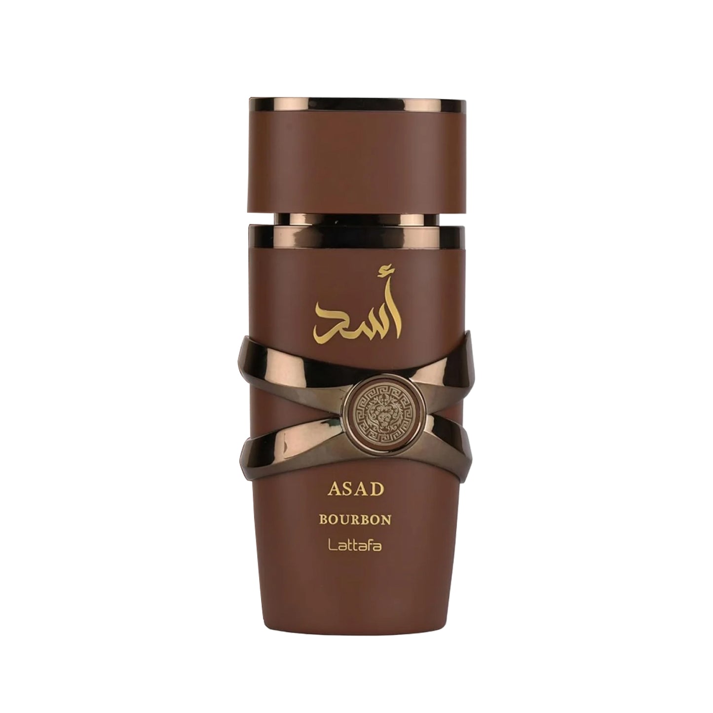 Asad Bourbon by Lattafa Eau de Parfum for Men – Long-Lasting, Warm Woody Scent – 3.4 oz (100ml)
